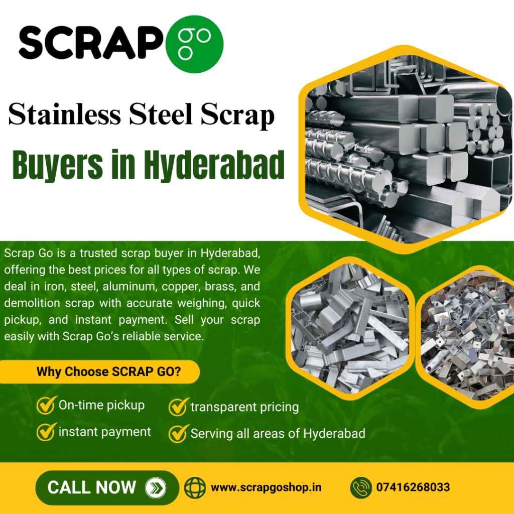 Stainless Steel Scrap Buyers in Hyderabad