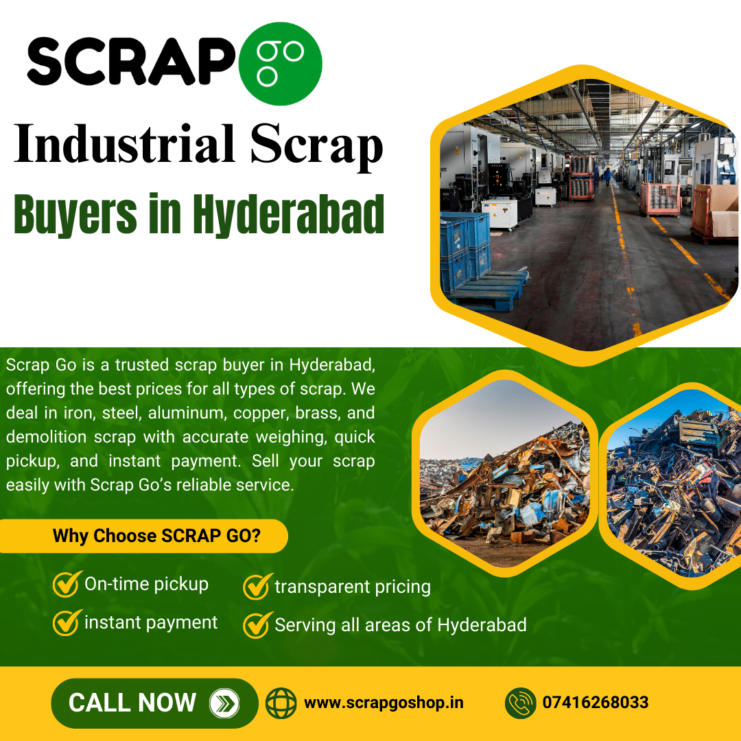 Industrial Scrap Buyers in Hyderabad
