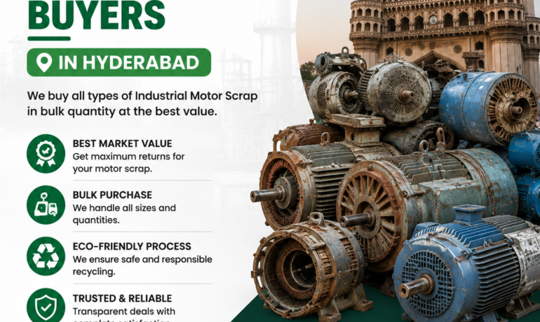 Industrial Motor Scrap Buyers in Hyderabad